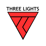 Three Lights red triangle logo